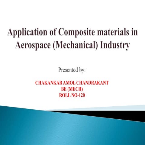 Application of composite materials in aerospace industry