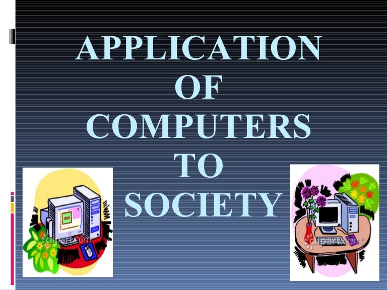 essay on application of computer