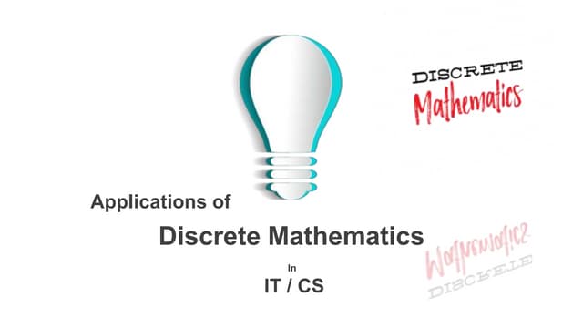 Application of discrete mathematics in IT