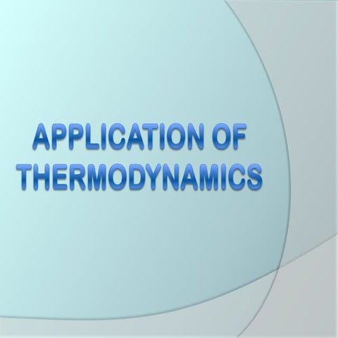 Application of first law thermodynamics (yoga n zian)
