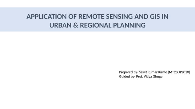 PROCESS AND APPLICATION OF GIS (ARCHGIS).pptx