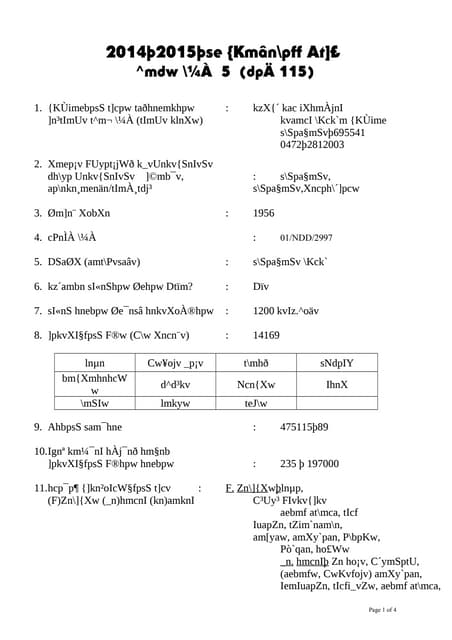 Application of grant 2013 14