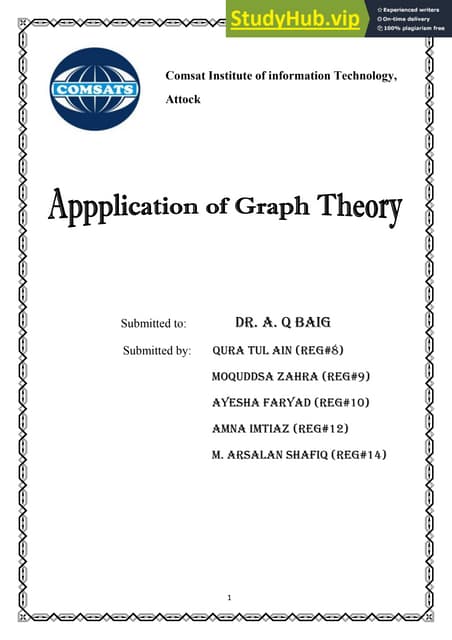 Application Of Graph Theory