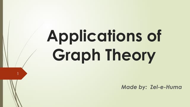 Graph Theory in Action: From Social Networks to Computer Chips