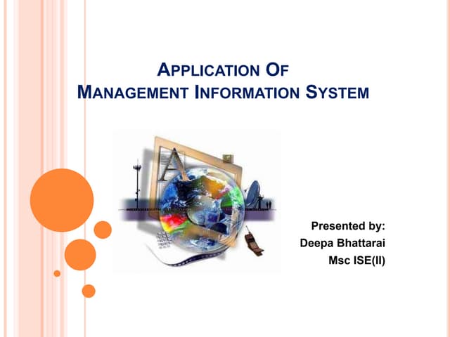 Application of mis