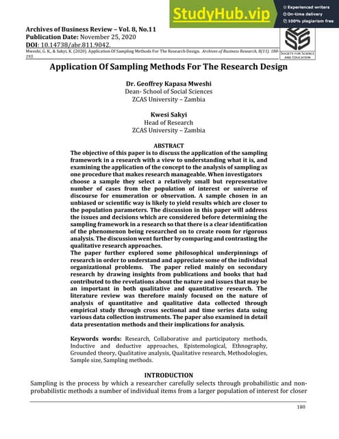 Sample size in qualitative research Margarete Sandelowski | PDF