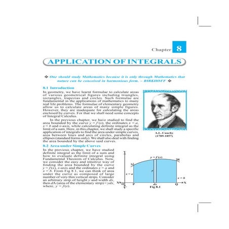 Application of the integral | PDF