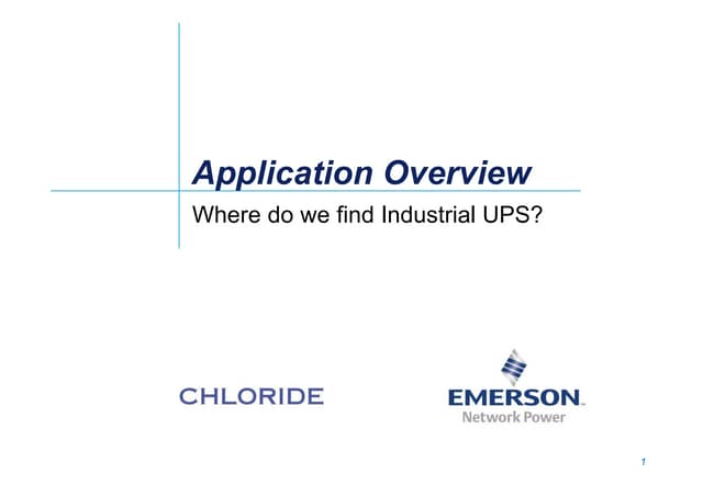 Application overview