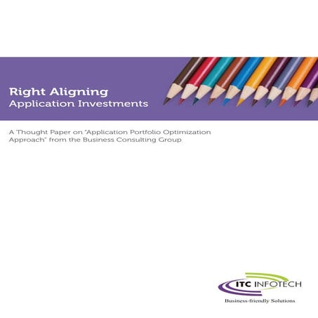 Right Aligning Application Investments