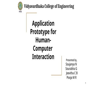 Application prototype for human computer interaction.pptx