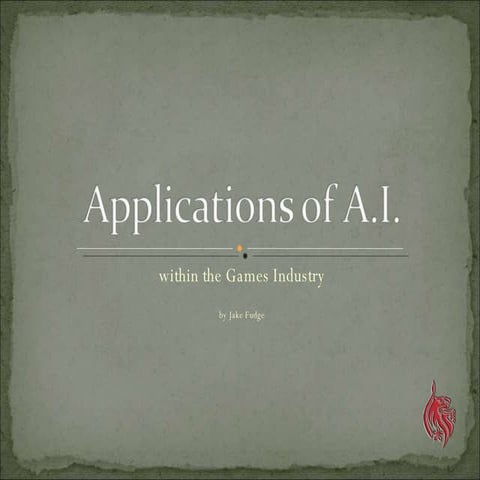 Applications of Artificial Intelligence