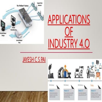 Applications of Industry4.0