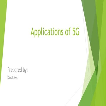 Applications of 5 g , Future technology 5G aplications & uses