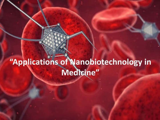 Applications of Nanotechnology in Drug Delivery | PPT