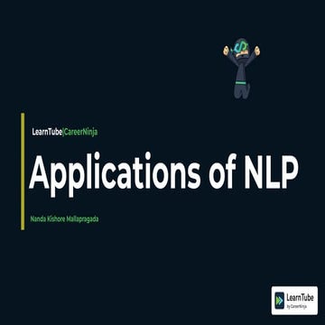 Applications of NLP to become a high earning ML Engineer.pdf