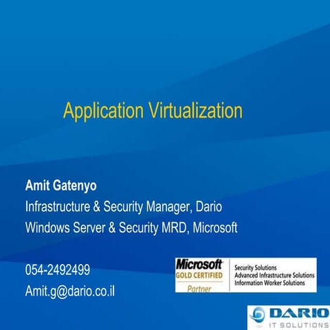 Application Virtualization