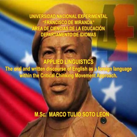 Discurso oral y escrito en el enfoque comunicativo bajo el pensamiento critic...