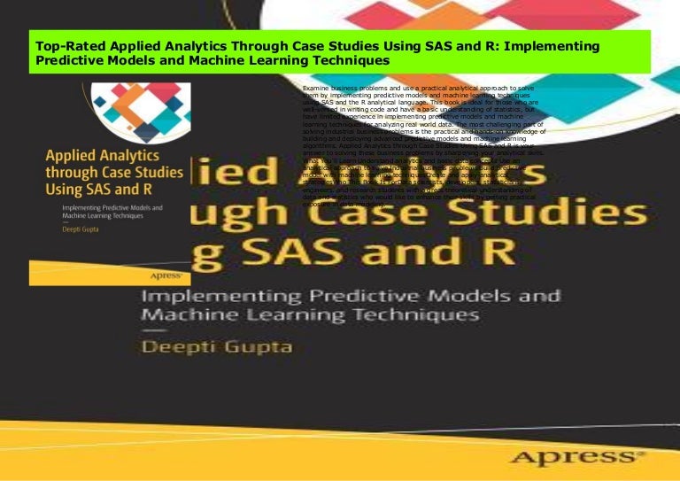 machine learning using sas
