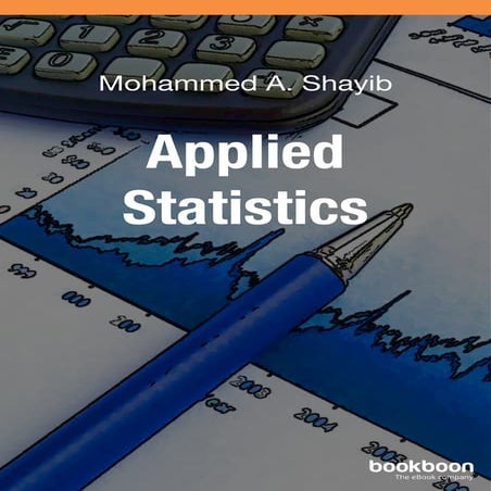 Applied statistics