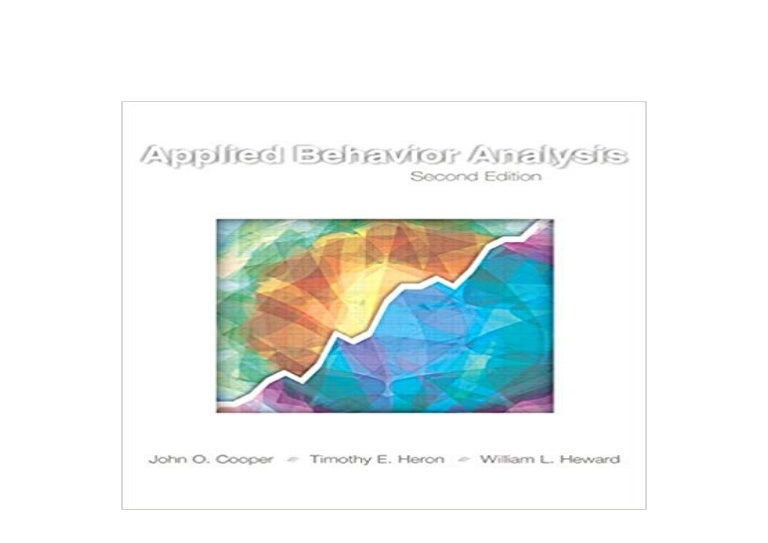 Download Free Applied Behavior Analysis 2nd Edition 2nd Edition Download Free Applied Behavior Analysis 2nd Edition 2nd Edition