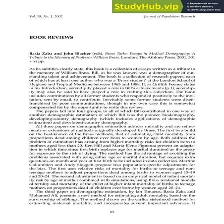 Applied Demography By J S Siegel Pdf