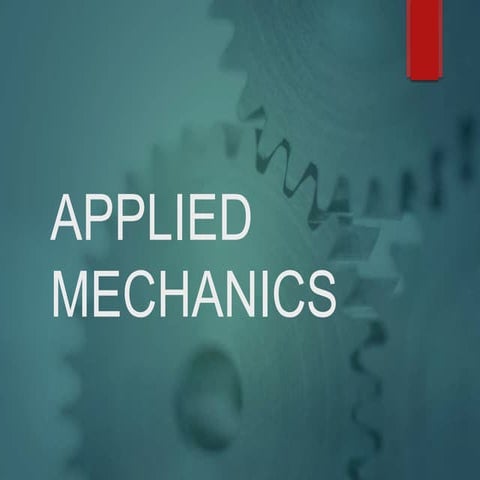 APPLIED MECHANICS online lecture.pptx