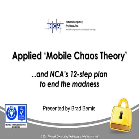 Applied mobile chaos theory