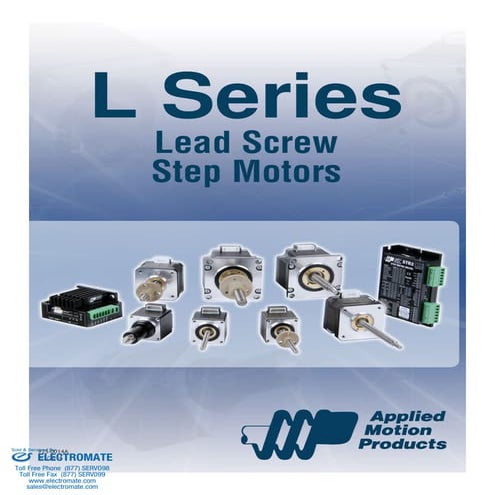 Applied motion products linear motor catalog