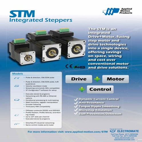 Applied motion products stm datasheet