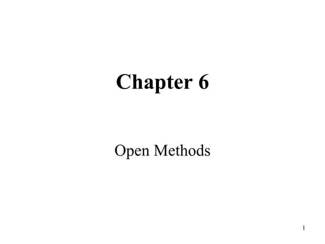 Applied numerical methods lec5