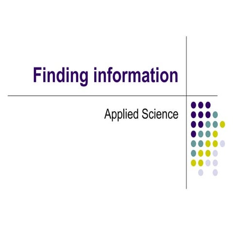Applied science research methods