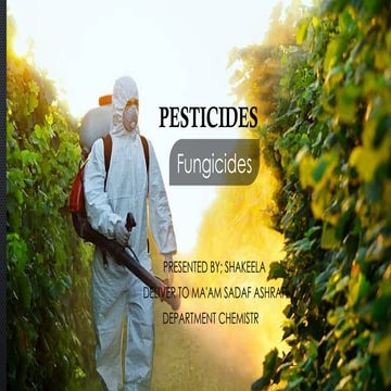 Applied chemistry pesticides topicin detail