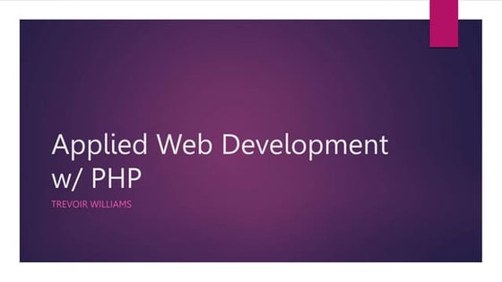 Applied+Web+Development+[Autosaved].pptx