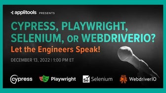 Cypress, Playwright, Selenium, or WebdriverIO? Let the Engineers Speak!