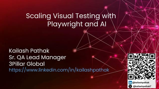 Scaling Visual Testing with Playwright and AI