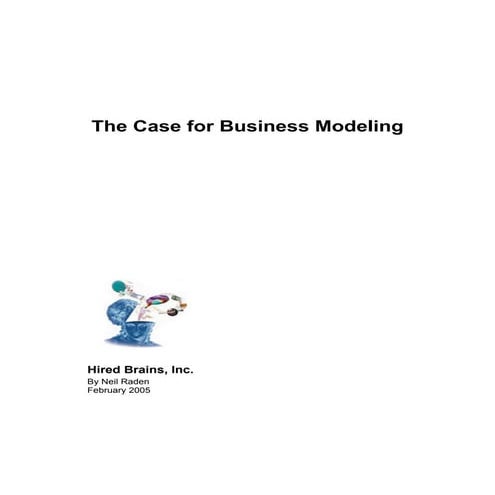 The Case for Business Modeling