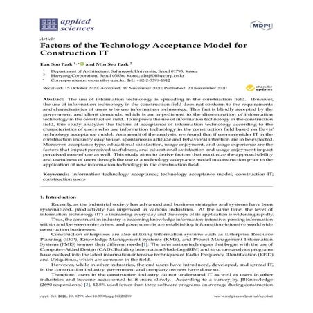 The Technology Acceptance Model (TAM) as a | PDF