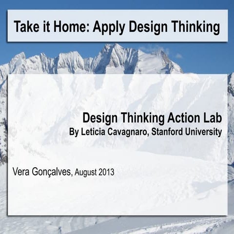 Apply designthinking