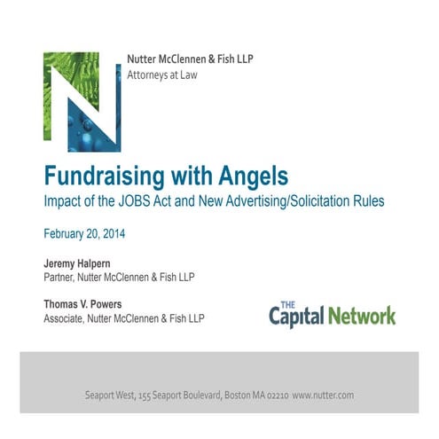 Apply for Angel Funding with an Investors Perspective