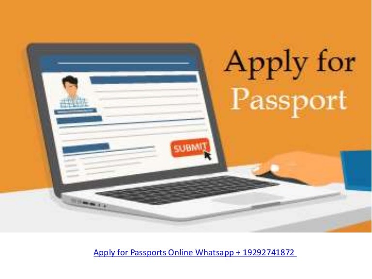 Apply for passports online whatsapp + 19292741872