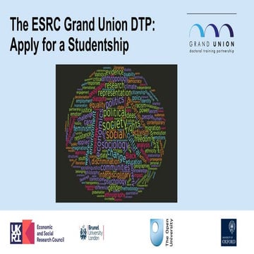 Comprehensive Guide to Applying for an ESRC Grand Union DTP Studentship ...