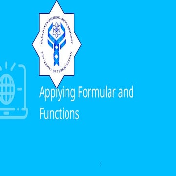 Functions and Formulas in an Electronic Spread Sheet.pptx