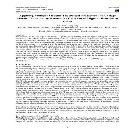 Kingdon`s 3 process stream theory (1984).pptx