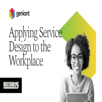 Applying Service Design to the Workplace