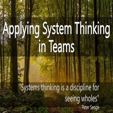 Applying Systems Thinking in Teams.pptx