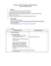 Detailed Lesson Plan inT.L.E. BEAUTY CARE: Nail Care Services - Nail