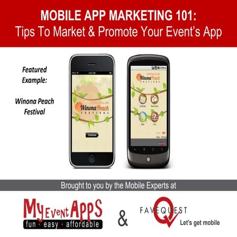 Mobile App Marketing 101: Tips to Market & Promote Your Event's App