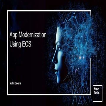 App Modernisation Using ECS Presentation