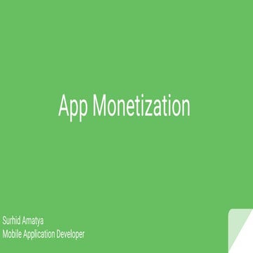 App monetization