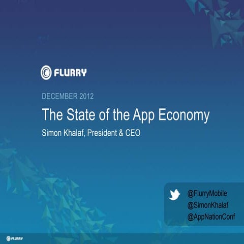 AN IV SF - Flurry Presentation - Simon Khalaf